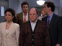 Une scène de la finale de Seinfeld diffusée le 14 mai 1998.