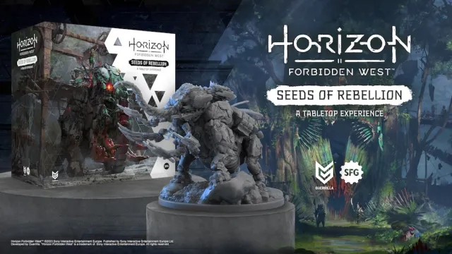Horizon Forbidden West : jeu de table Seeds of Rebellion.