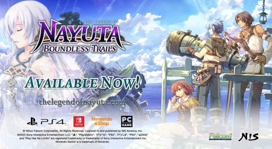 Bande-annonce de lancement de The Legend of Nayuta : Boundless Trails