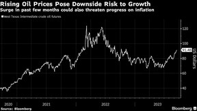 La hausse des prix du pétrole présente un risque à la baisse pour la croissance