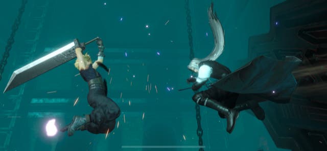 Cloud et Sephiroth s'affrontent dans la cinématique de Final Fantasy 7 Ever Crisis