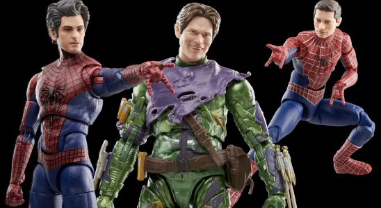 Spider-Man : No Way Home Les figurines Marvel Legends incluent Doc Ock, Goblin et Spideys démasqués