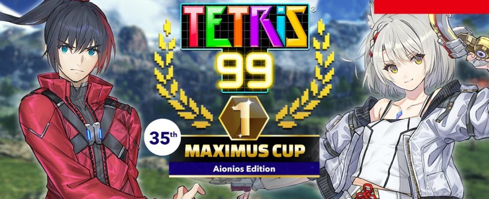 Tetris 99 35e Maximus Cup avec le thème Xenoblade Chronicles 3