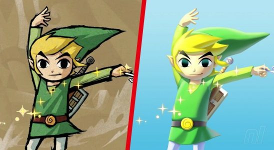Préférez-vous Zelda : Bloom Lighting de Wind Waker HD ou le "Flat" OG ?