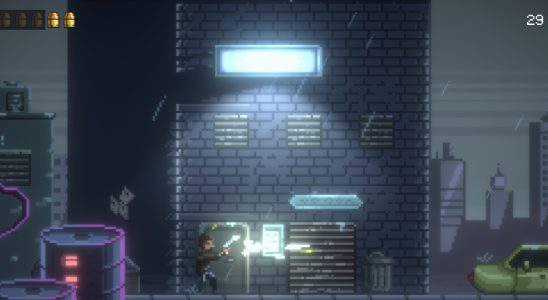 Sentry City, un jeu à défilement latéral de style cyberpunk, arrive sur Switch cette semaine