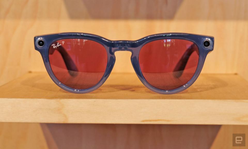 La Headliner est le nouveau style de monture qui rejoint la gamme de lunettes intelligentes de deuxième génération de Meta. 