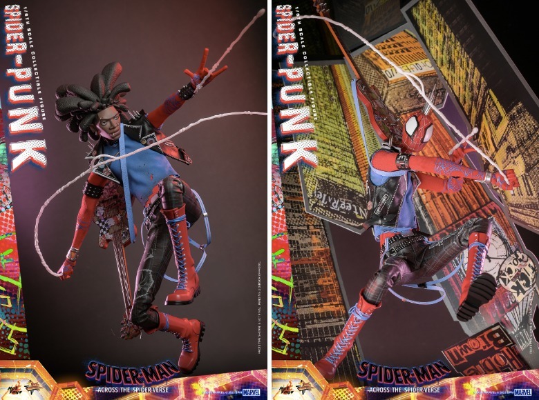 Spider-Man : À travers le Spider-Verse Figurine Spider-Punk Hot Toys