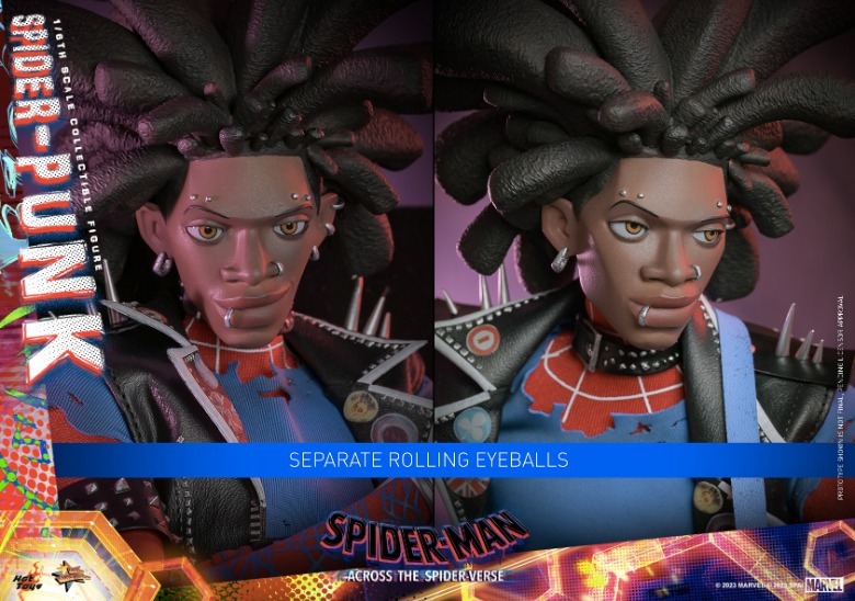 Spider-Man : À travers le Spider-Verse Figurine Spider-Punk Hot Toys