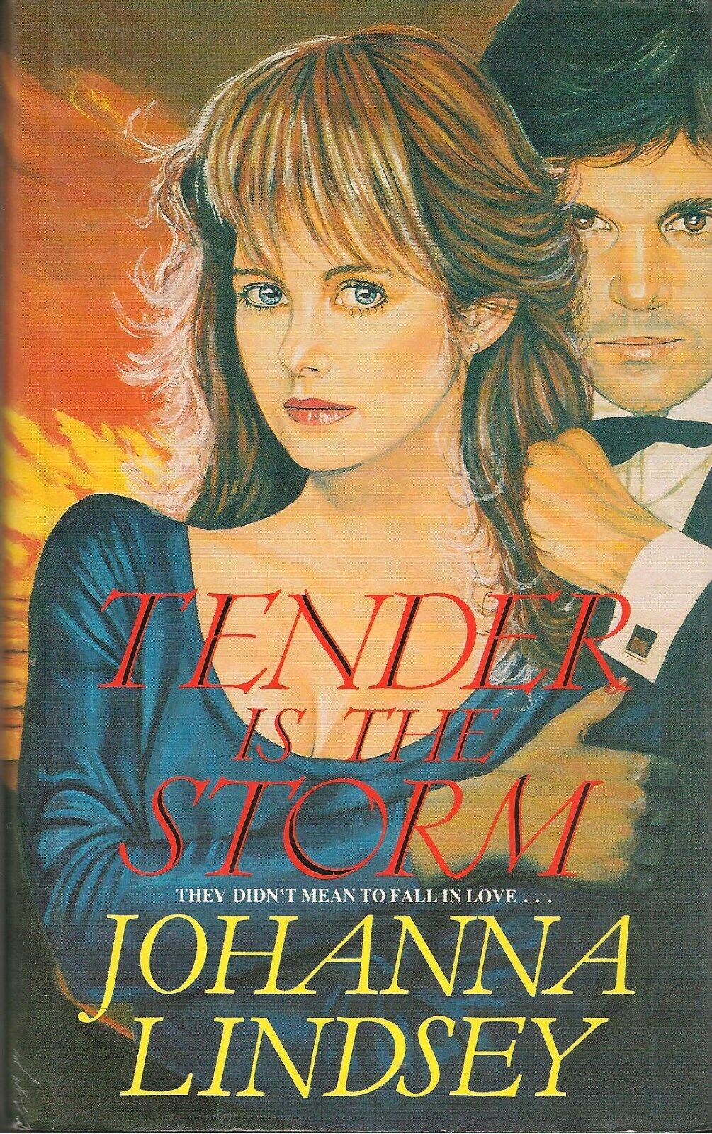 Tender is the Storm de Johanna Lindsey 1990 Couverture PB
