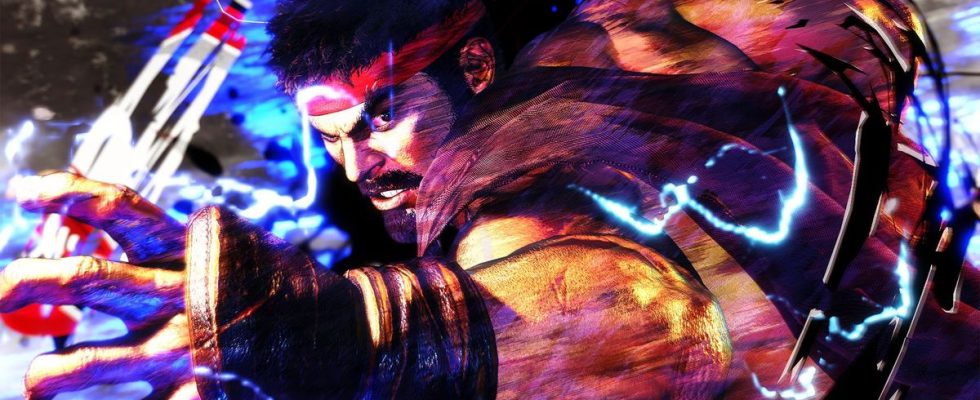 Street Fighter 6 artwork of Ryu with a beard and red headband