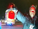 La police régionale de York détient une bouteille d'alcool vide trouvée dans un véhicule lors d'un contrôle routier.