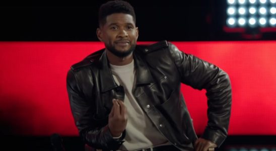 Usher on The Voice.