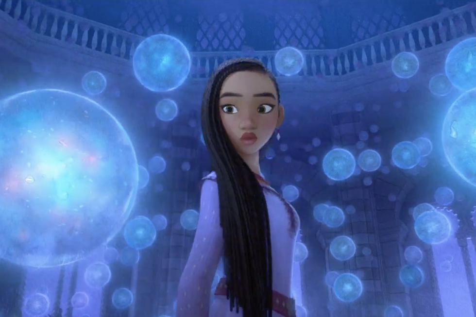 Ariana Debose dans le rôle d'Asha dans Le Vœu de Disney