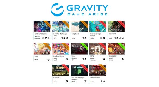 Gravity Game Arise annonce la programmation du TGS 2023