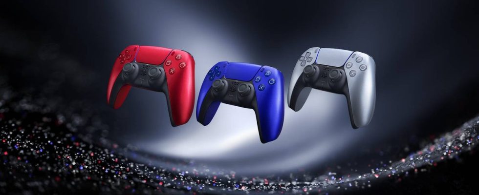 La PS5 recevra bientôt trois nouveaux couvercles métalliques avec des contrôleurs assortis