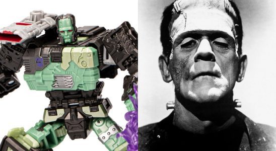 La nouvelle figurine Transformers mélange des robots déguisés avec le monstre de Frankenstein