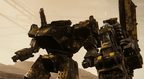 Le joueur d'Armored Core 6 construit "Rust Bucket", un robot anti-méta qui a détruit les spammeurs de fusils de chasse avec une énorme tronçonneuse et des tromblons bazooka