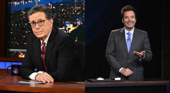 Le même jour où les allégations de Jimmy Fallon ont été abandonnées, son co-star du podcast Stephen Colbert a expliqué comment les épisodes sont réellement destinés à aider le personnel de fin de soirée