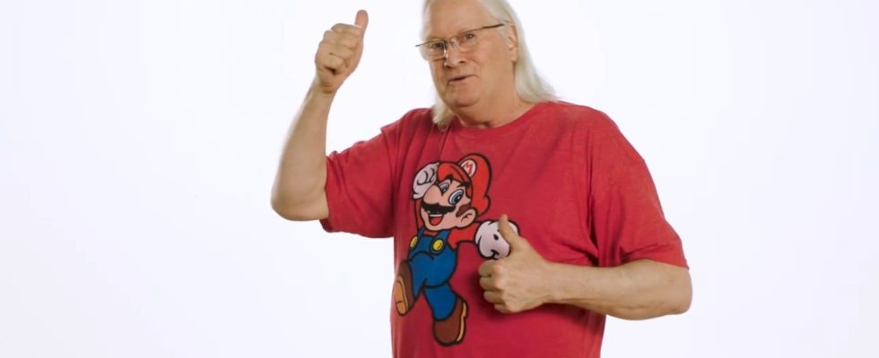Mario voice actor Charles Martinet’s new role will involve ‘attending events and meeting fans’