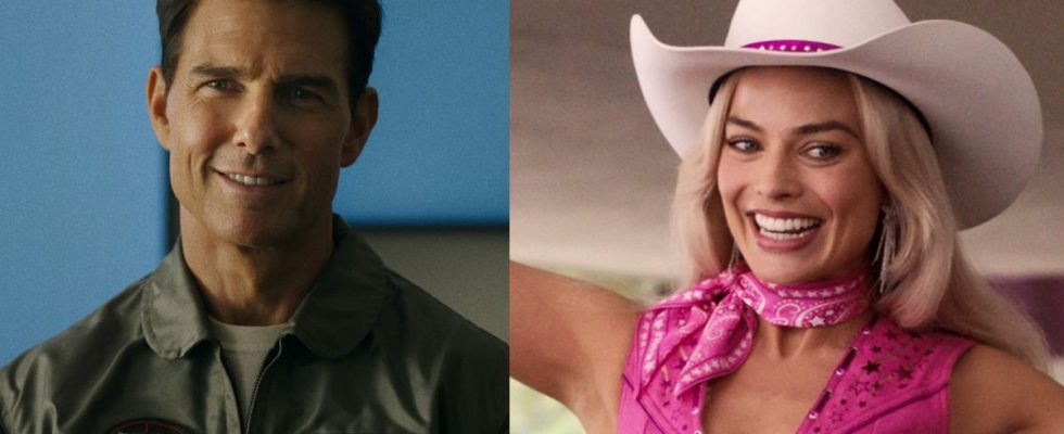 Tom Cruise tacking up the role of Maverick once again, Margot Robbie Rocking her Barbie Look