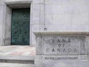 La Banque du Canada à Ottawa, Ontario, Canada, le 12 juillet 2023.