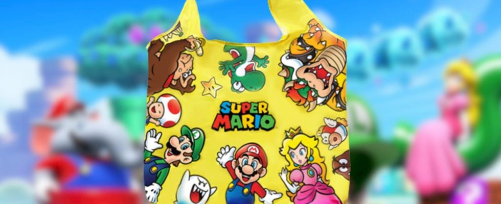 My Nintendo Store ajoute un sac à provisions Super Mario (États-Unis)