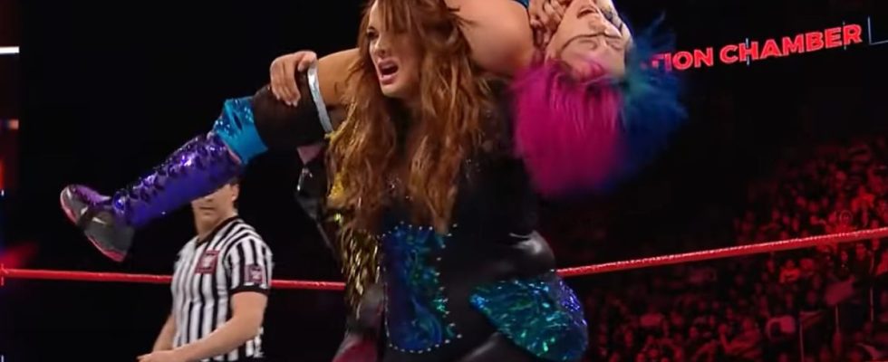Nia Jax and Asuka in WWE