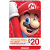 Carte Nintendo eShop 20 $