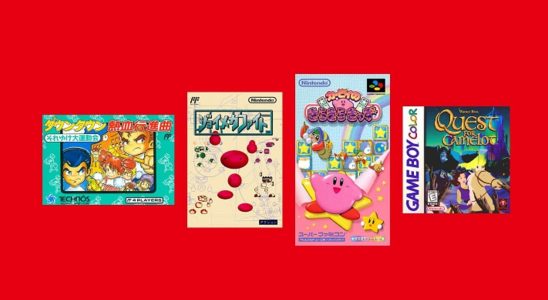 Nintendo étend la bibliothèque Game Boy Color, SNES et NES de Switch Online avec quatre jeux supplémentaires