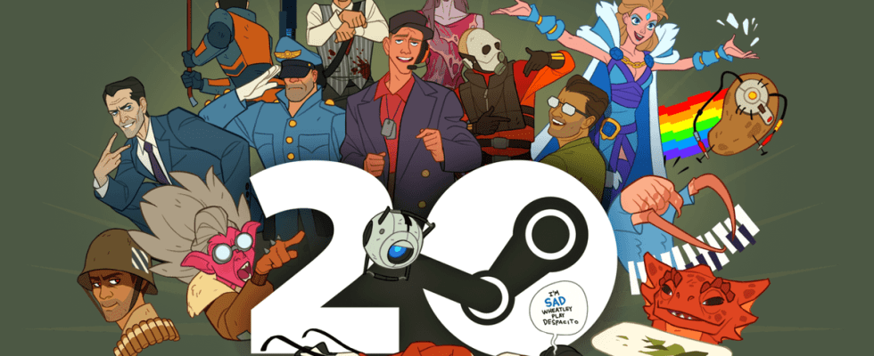 Steam fête son 20e anniversaire avec de nouvelles réductions