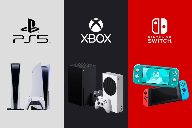Estimations matérielles VGChartz Amériques – PS5, PlayStation 5, Xbox, Xbox Series X, Nintendo Switch