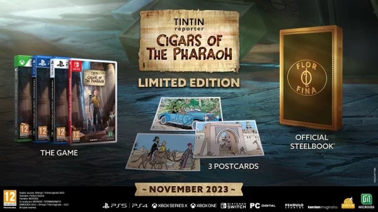 Tintin Reporter - Les Cigares du Pharaon Edition Limitée