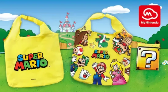 Un nouveau sac Mario est disponible sur My Nintendo, avec un prix platine élevé