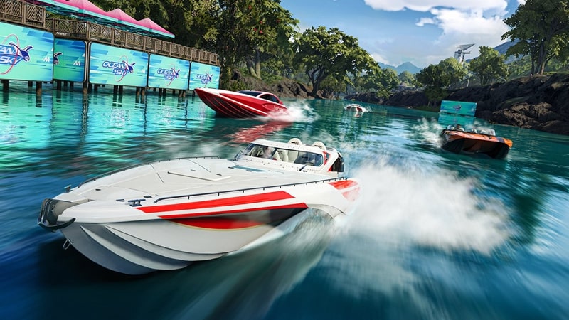 Jeux de courses de bateaux Hydro Jet PS5 Xbox PC