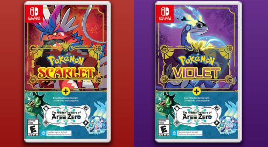 Pokemon Scarlet et Violet obtiennent de nouvelles versions physiques avec du contenu d'extension