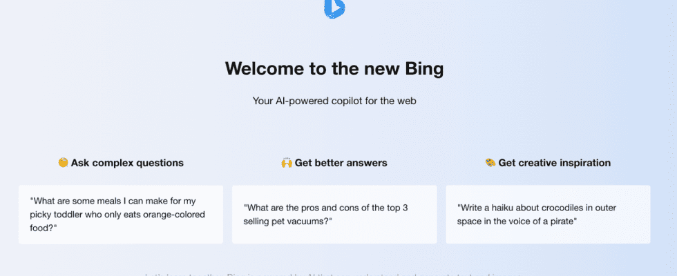 Bing Homepage