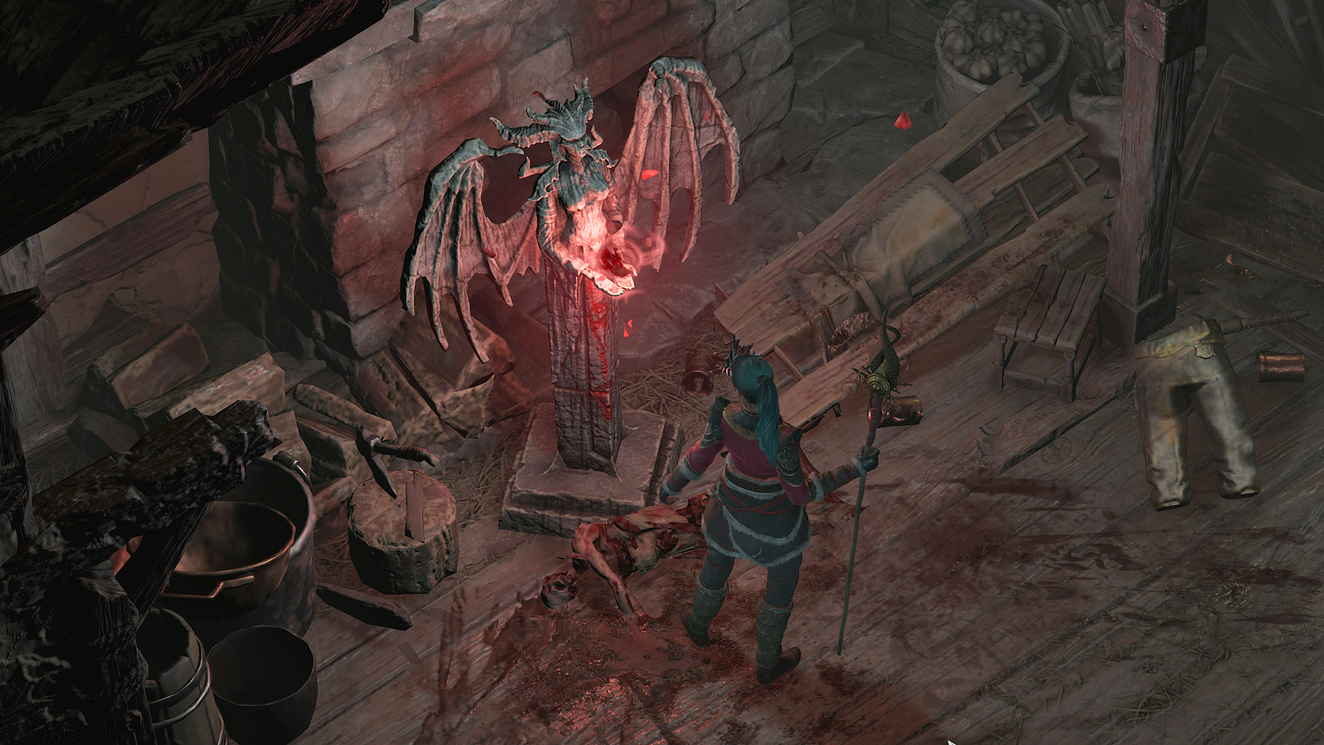 Diablo 4 Sorcière en monde ouvert