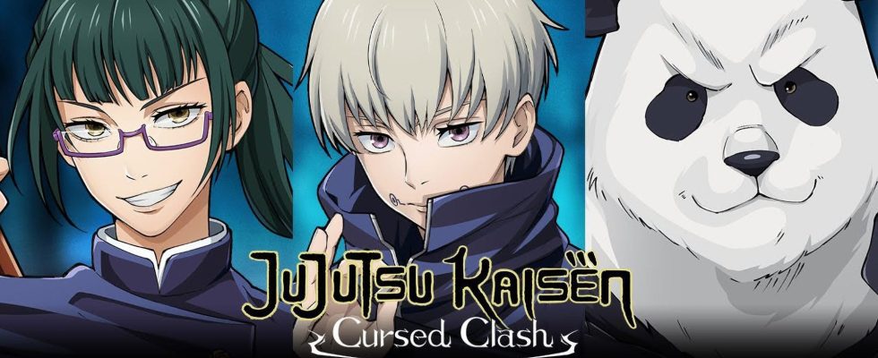 Jujutsu Kaisen : Cursed Clash révèle Maki Zen'in, Toge Inumaki et Panda