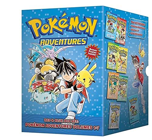 Coffret Manga Aventures Pokémon : Vol.  1-7