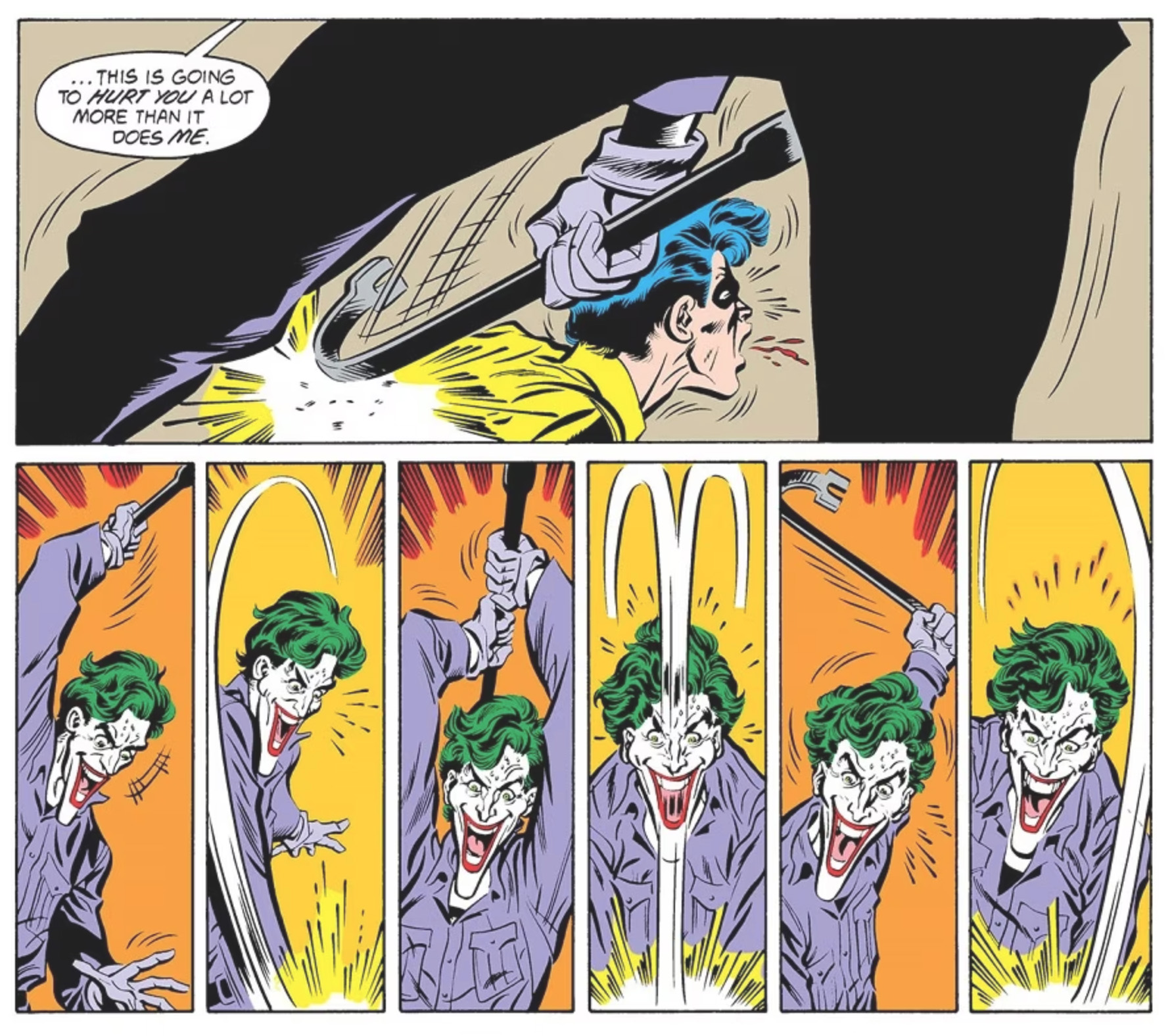 Le Joker bat Jason Todd