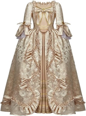 Robe de bal Court Rococo baroque Marie-Antoinette