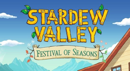 Annonce de la tournée de concerts "Festival Of Seasons" de Stardew Valley