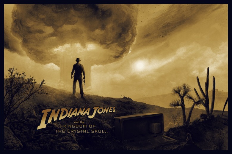 Indiana Jones et le royaume du crâne de cristal de Matt Ferguson Poster
