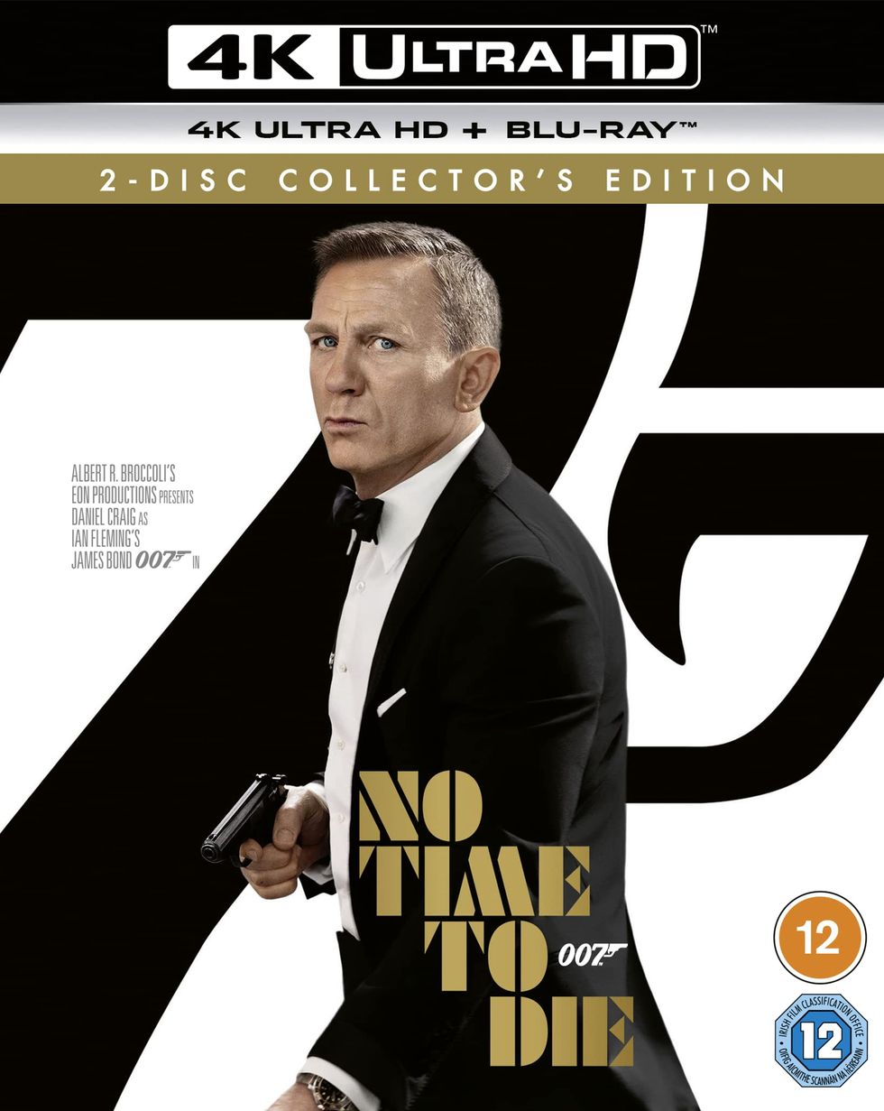 Pas le temps de mourir (James Bond) [4K Ultra-HD] [2021] [Blu-ray] [Region Free]