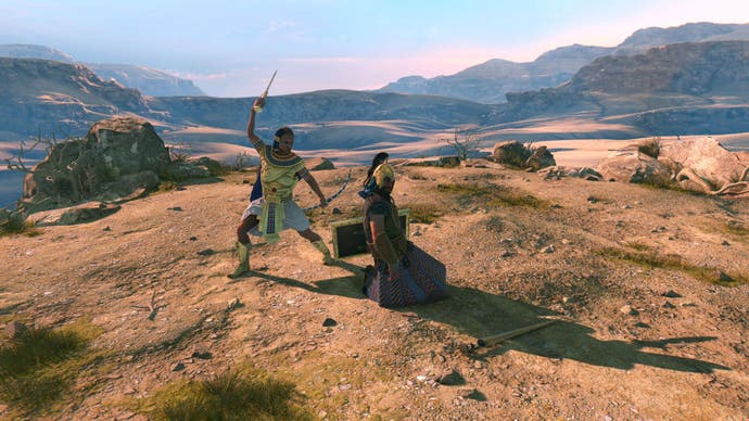 Ramsès est victorieux sur la carte de campagne Total War: Pharaoh après avoir vaincu une armée adverse.