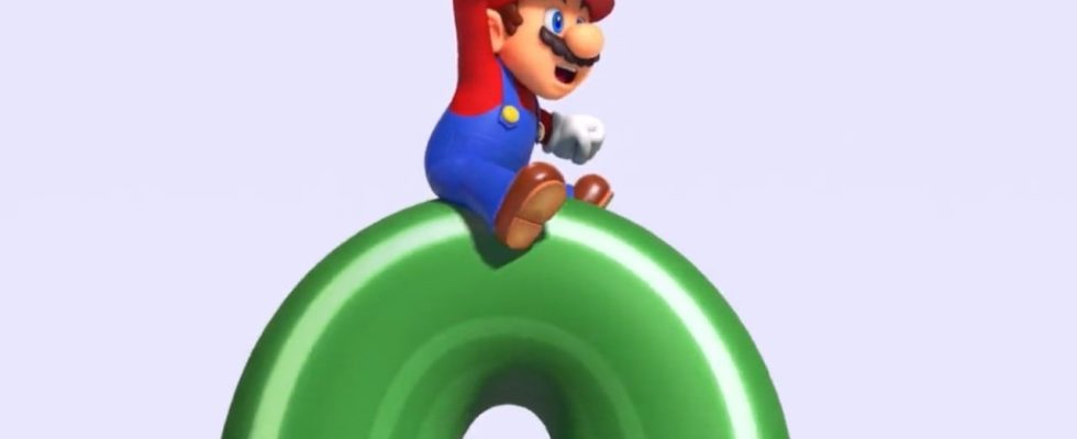 Aléatoire : Nintendo montre Mario chevauchant le tuyau Inchworm