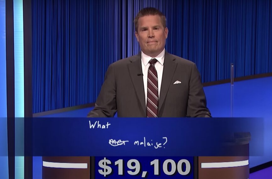 Le candidat Steve Clarke sur Jeopardy!