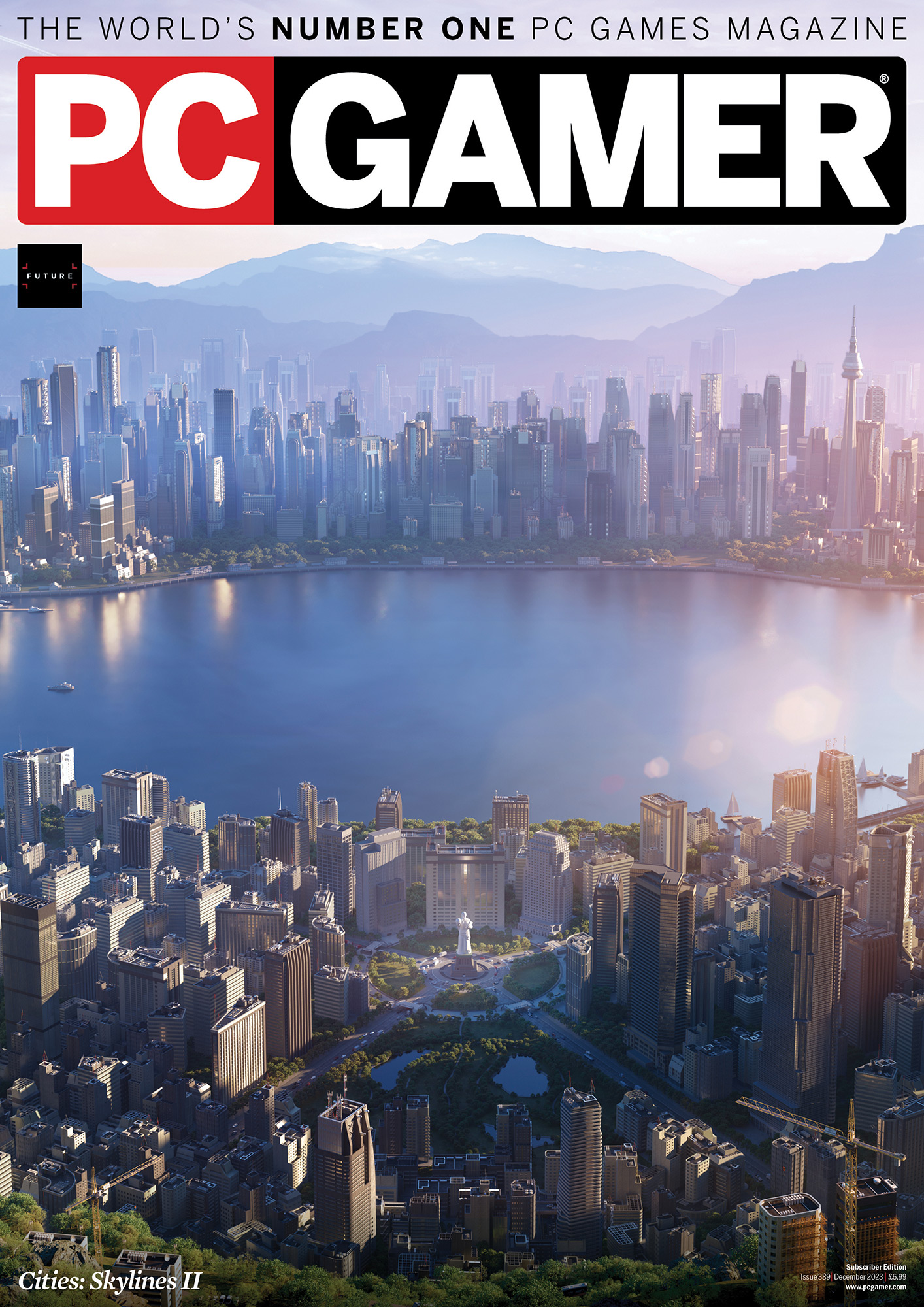 Numéro Cities Skylines II du magazine PC Gamer