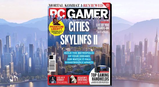 PC Gamer magazine Cities Skylines II issue