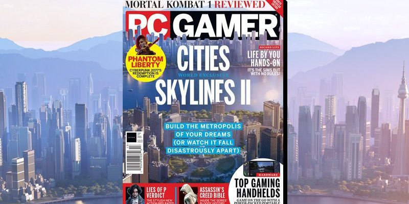 PC Gamer magazine Cities Skylines II issue